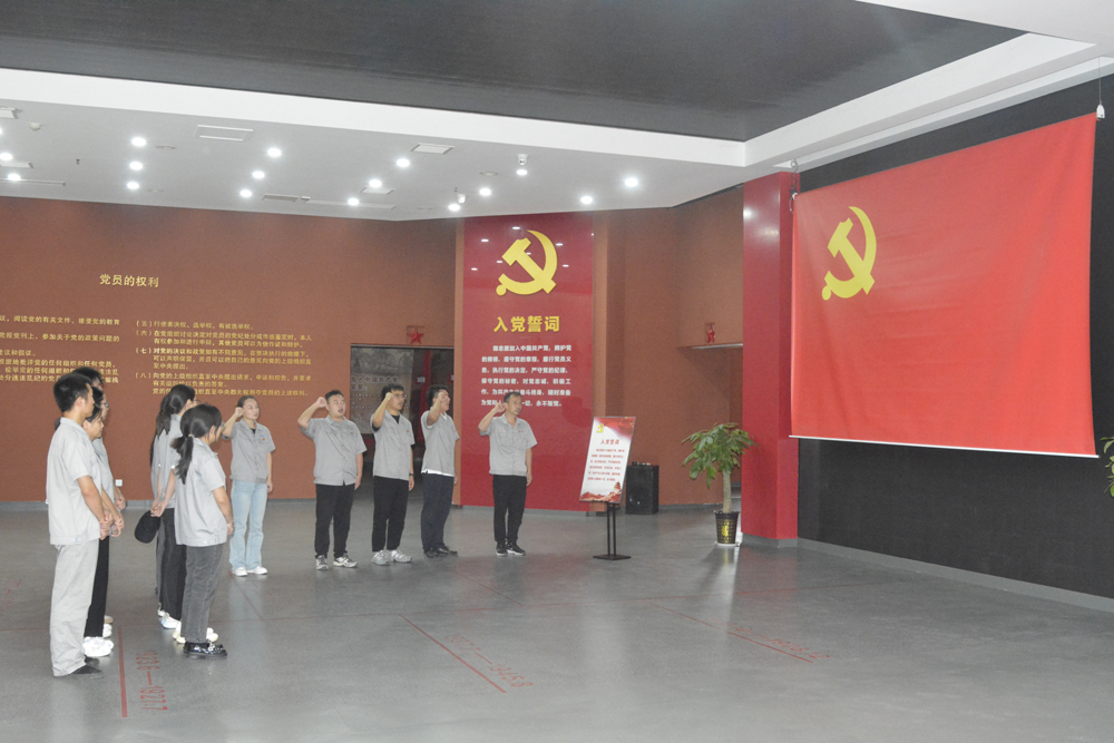 廉韻清風潤初心，黨團共建啟新程 ——開封鐵塔橡膠組織參觀開封市黨員 政治生活館