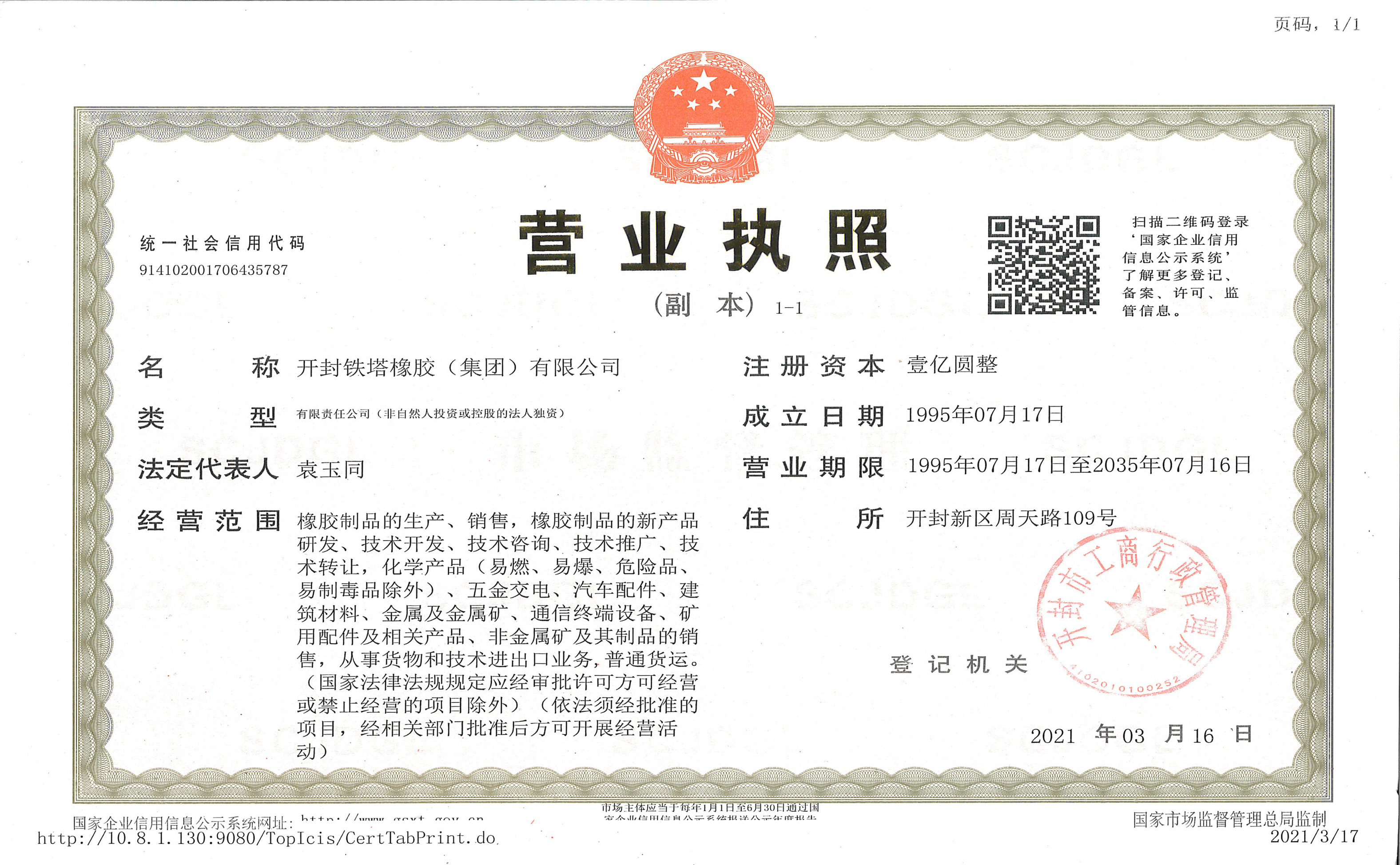 Enterprise qualification